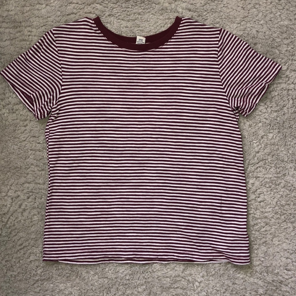 striped tee